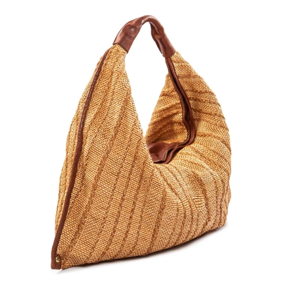 monospalla rafia tinto di capo