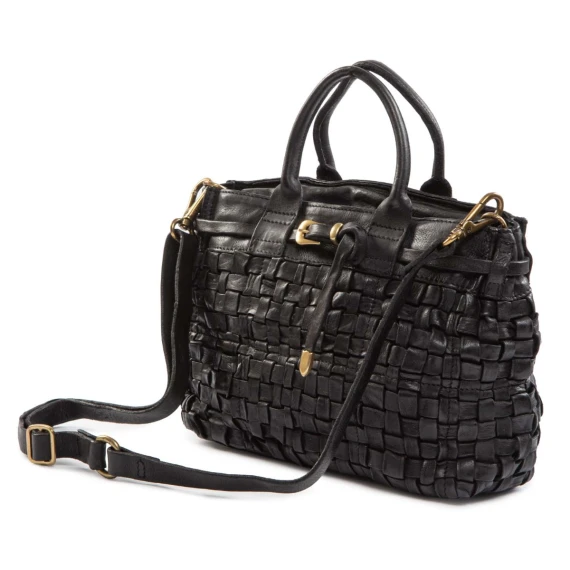 shopper PENELOPE in pelle nera