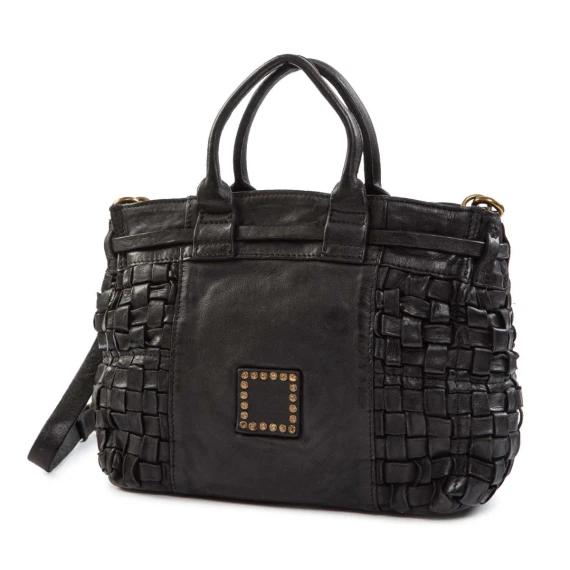 shopper PENELOPE in pelle nera
