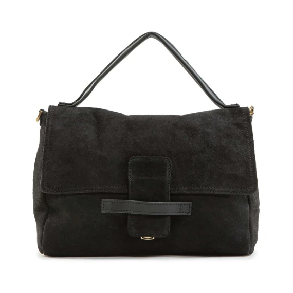 borsa MARIA nera con patta