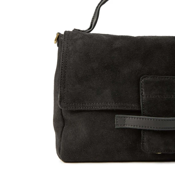 borsa MARIA nera con patta