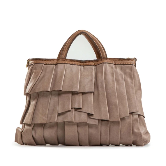 shopper piccola ADELE con rouches