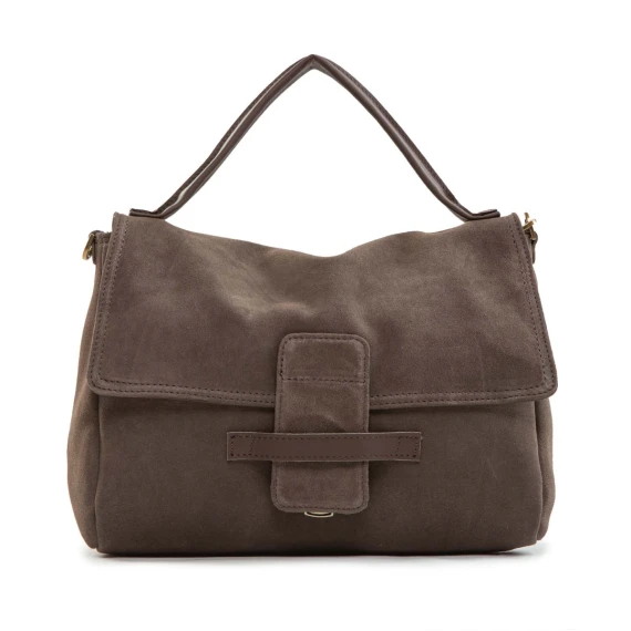 shopper MARIA con patta testa di moro