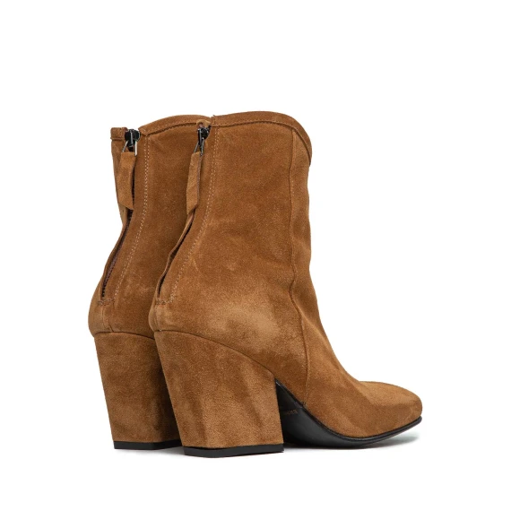 texano in camoscio cuoio