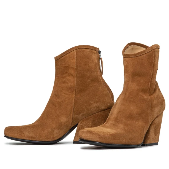 texano in camoscio cuoio