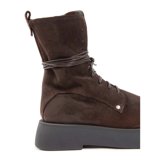 anfibi in camoscio testa di moro