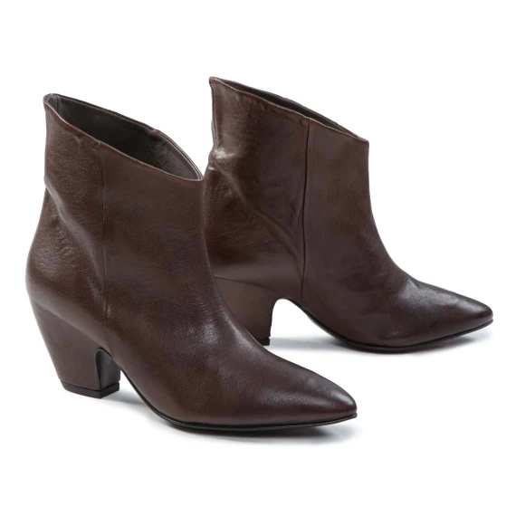 tronchetti in pelle castagna