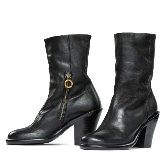 tronchetti ALSTA in pelle nera