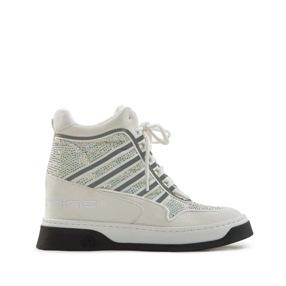 stivaletto DAISY STRASS bianco