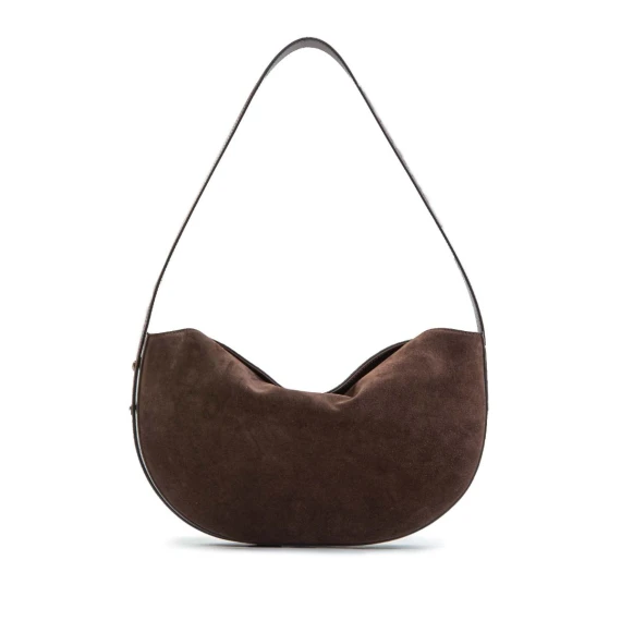 monospalla OPHELIA in camoscio ebano