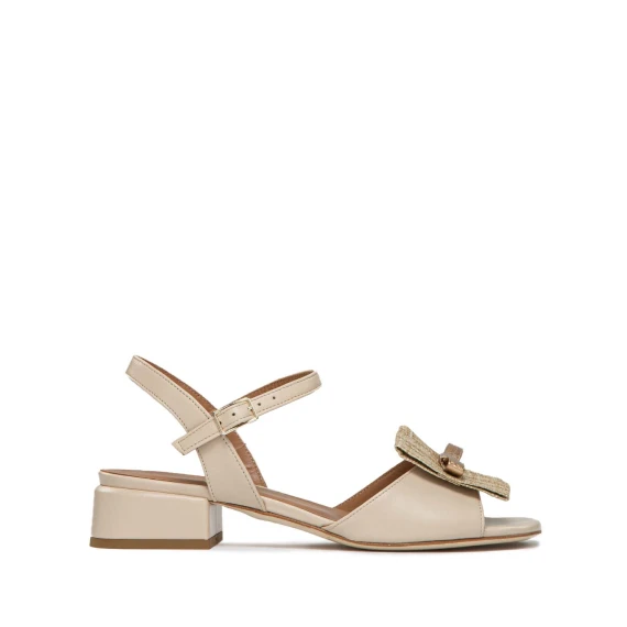 sandali MUSA in pelle crema