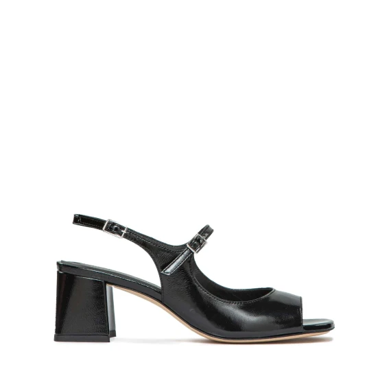 sandali ROMY in vernice nera