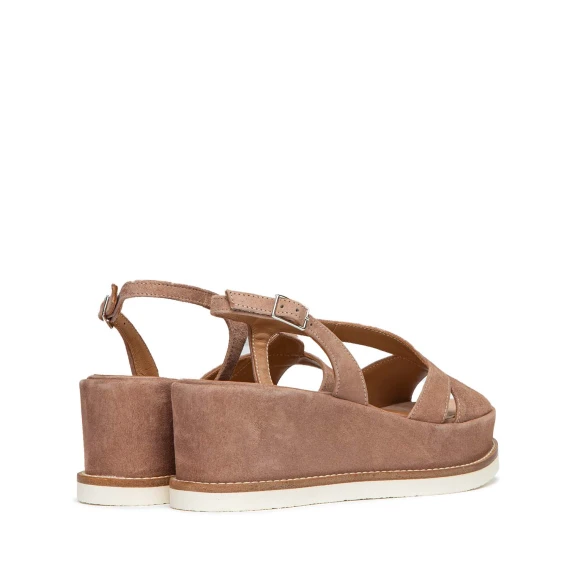 zeppe JILXLG in camoscio castoro