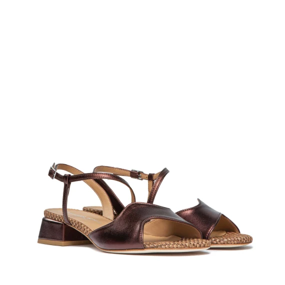 sandali MUSA in pelle cioccolato