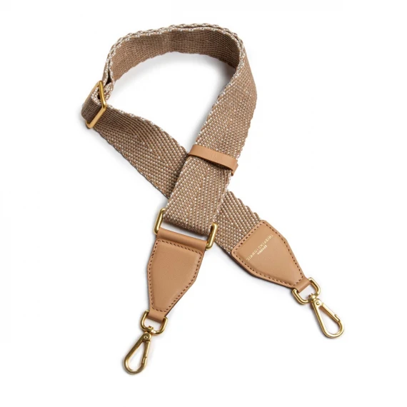 tracolla spigata beige