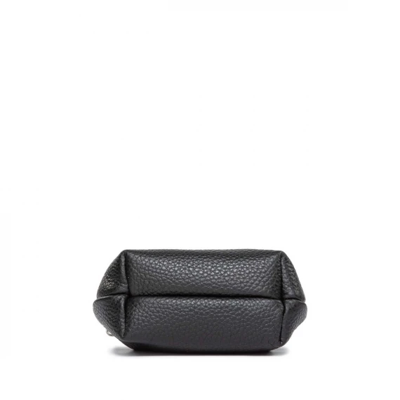 mini shopper DUA in pelle nera