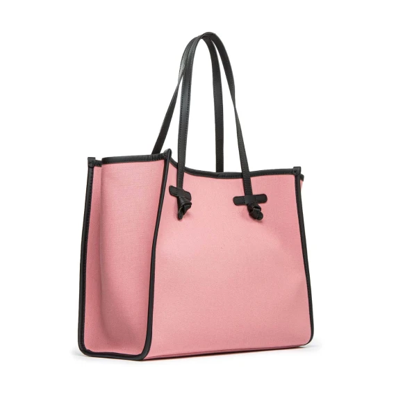 shopper MARCELLA in tessuto rosa