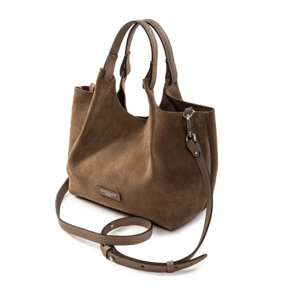 shopper DUA media camoscio daino