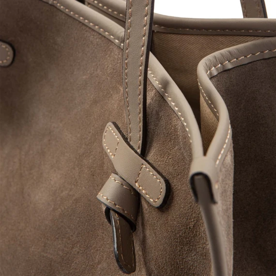 shopper MARCELLA large camoscio daino