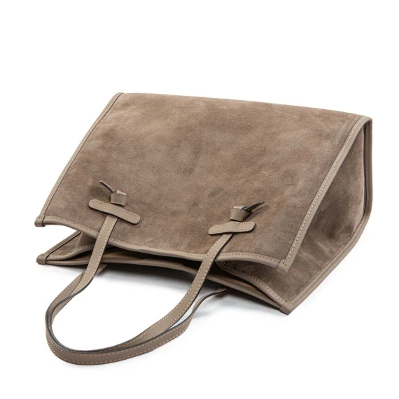 shopper MARCELLA large camoscio daino