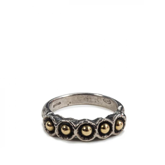 anello con riviera di sfere