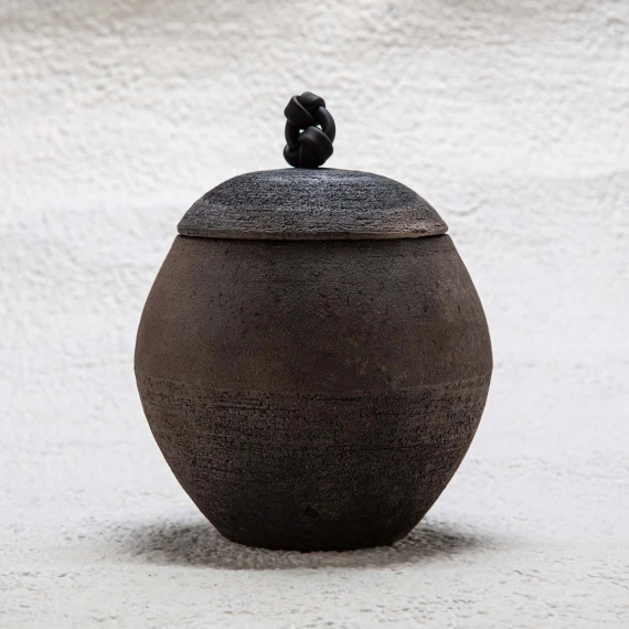 ceramica realizzata con tecnica Raku