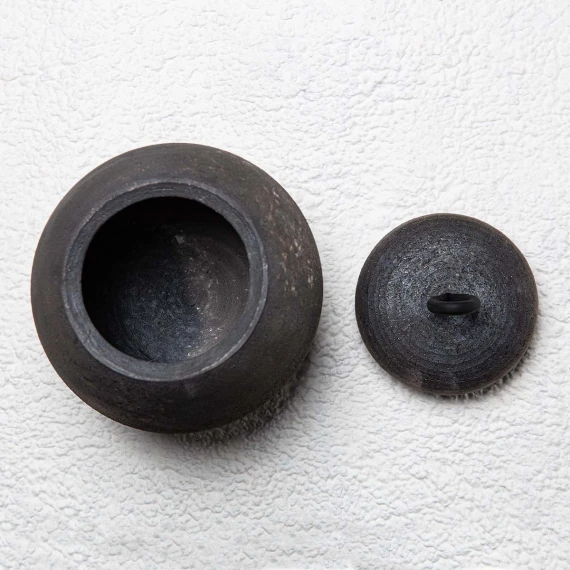 vaso in ceramica Raku