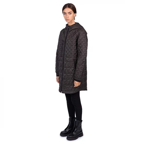 parka 3 in 1 in tessuto giallo