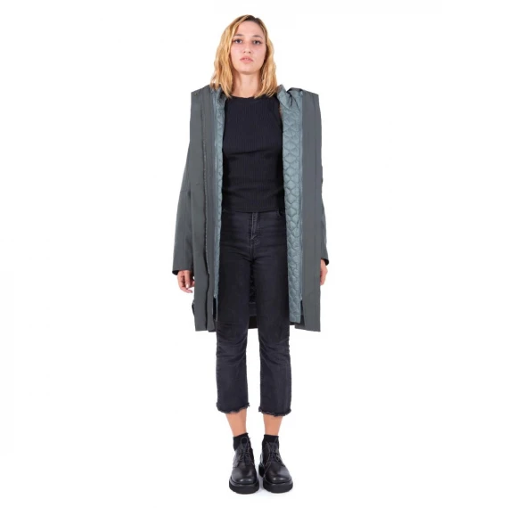 parka 3 in 1 grigio antracite