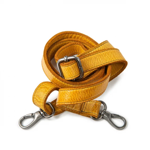 shopper doppio manico giallo mostarda