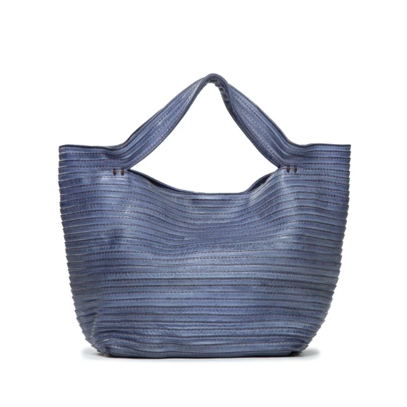 shopper in pelle inchiostro