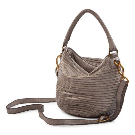 mud leather bucket with shoulder strap
