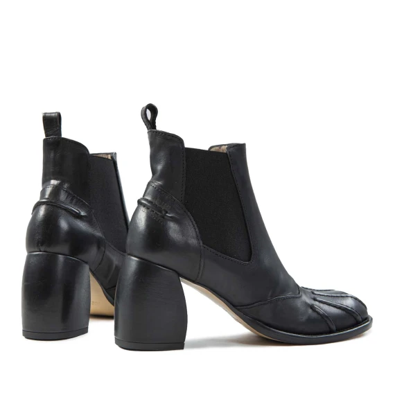 tronchetti beatles in pelle nera