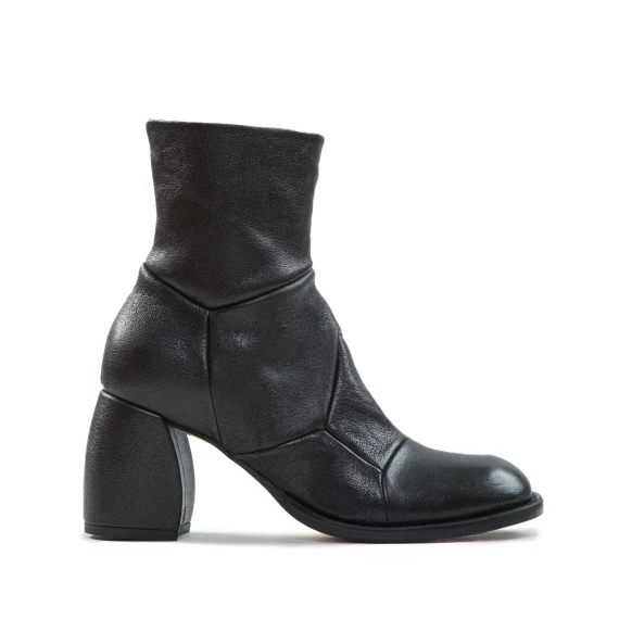 tronchetti patchwork in pelle caffè