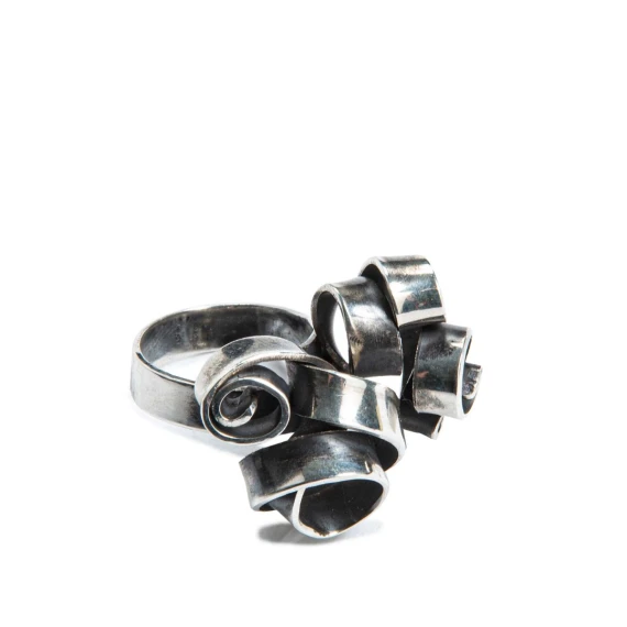 anello GARABATO in argento 925