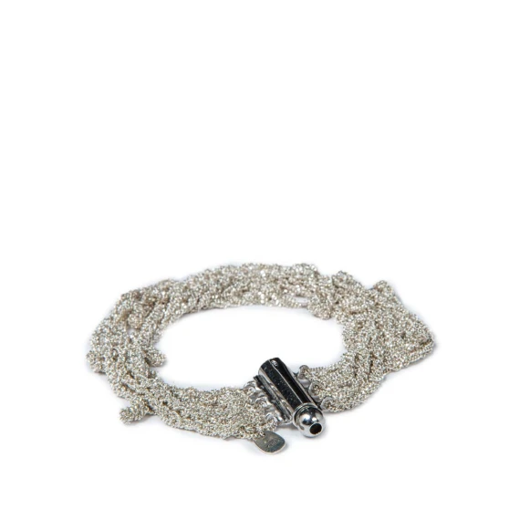 bracciale FILO SPINATO in argento bianco 925