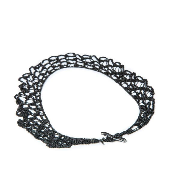 collana YAMILE in argento 925 nero