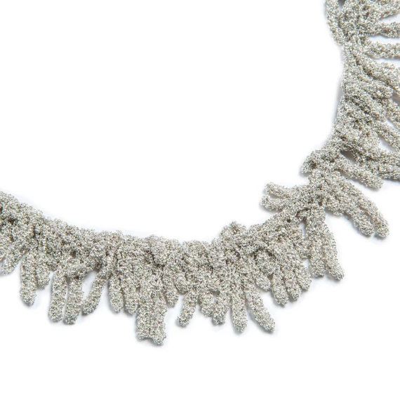 collana UNI in argento bianco