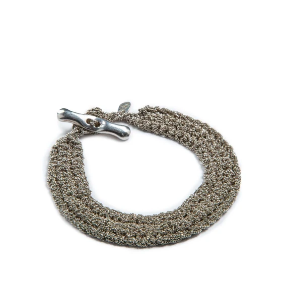 bracciale ESCLAVA in argento scuro