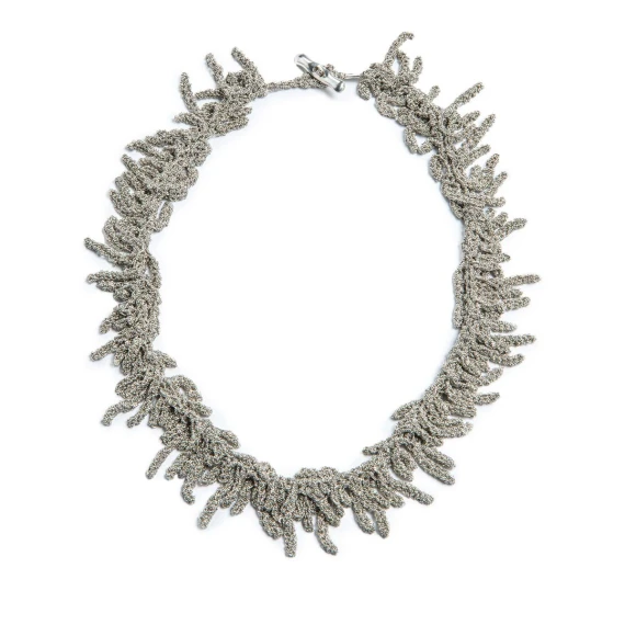 collana UNI in argento scuro