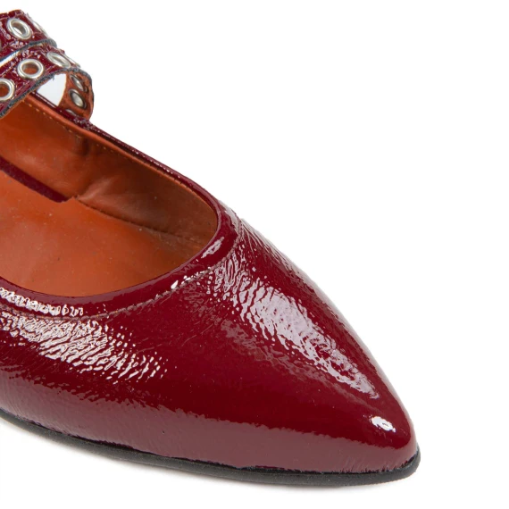 ballerina PORTOFINO in pelle barolo