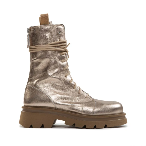 anfibi SCORPIO in pelle vaniglia