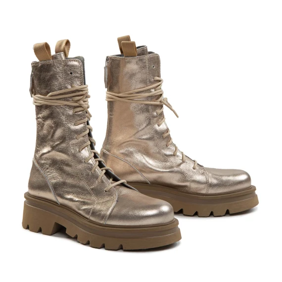 anfibi SCORPIO in pelle vaniglia