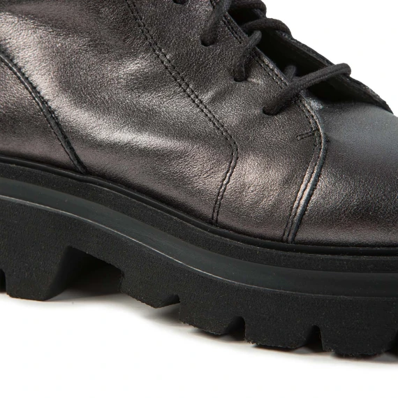 anfibi SCORPIO in pelle grigia