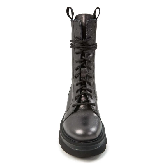 anfibi SCORPIO in pelle grigia