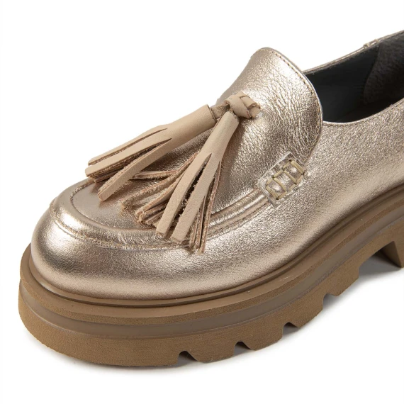 mocassino SUMI in pelle vaniglia