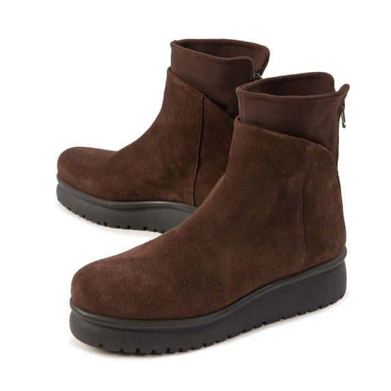 biker YAYA in camoscio marrone