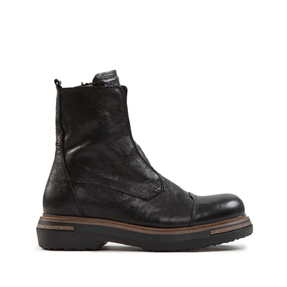 biker EMI NO LACE in pelle nera