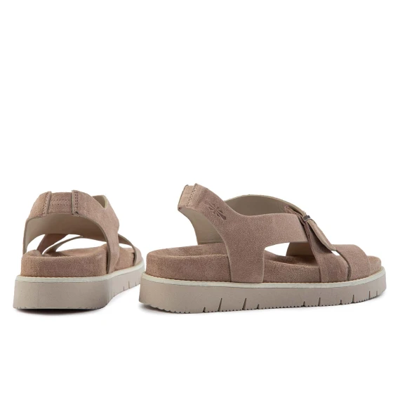 sandali BAKY camoscio tortora