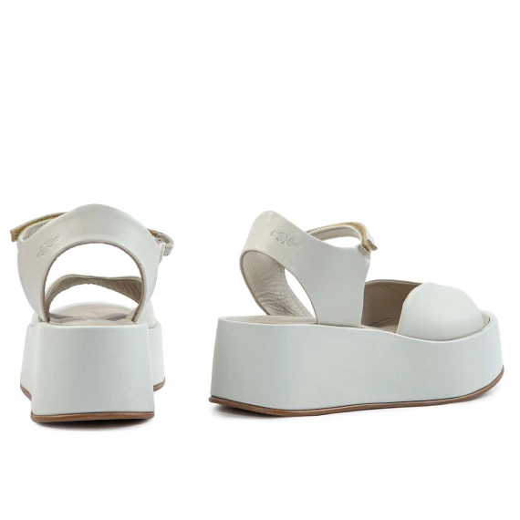 zeppa chiusura stretch JESSIE bianca